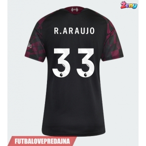 Lacne Ženy Futbalové dres Liverpool Ronald Araujo #33 2026-27 Krátky Rukáv - Tretina